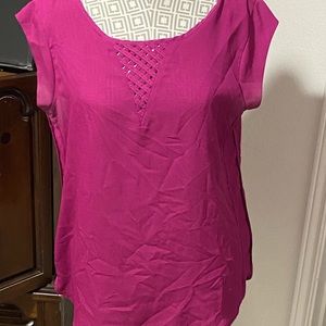 Great hot pink blouse!